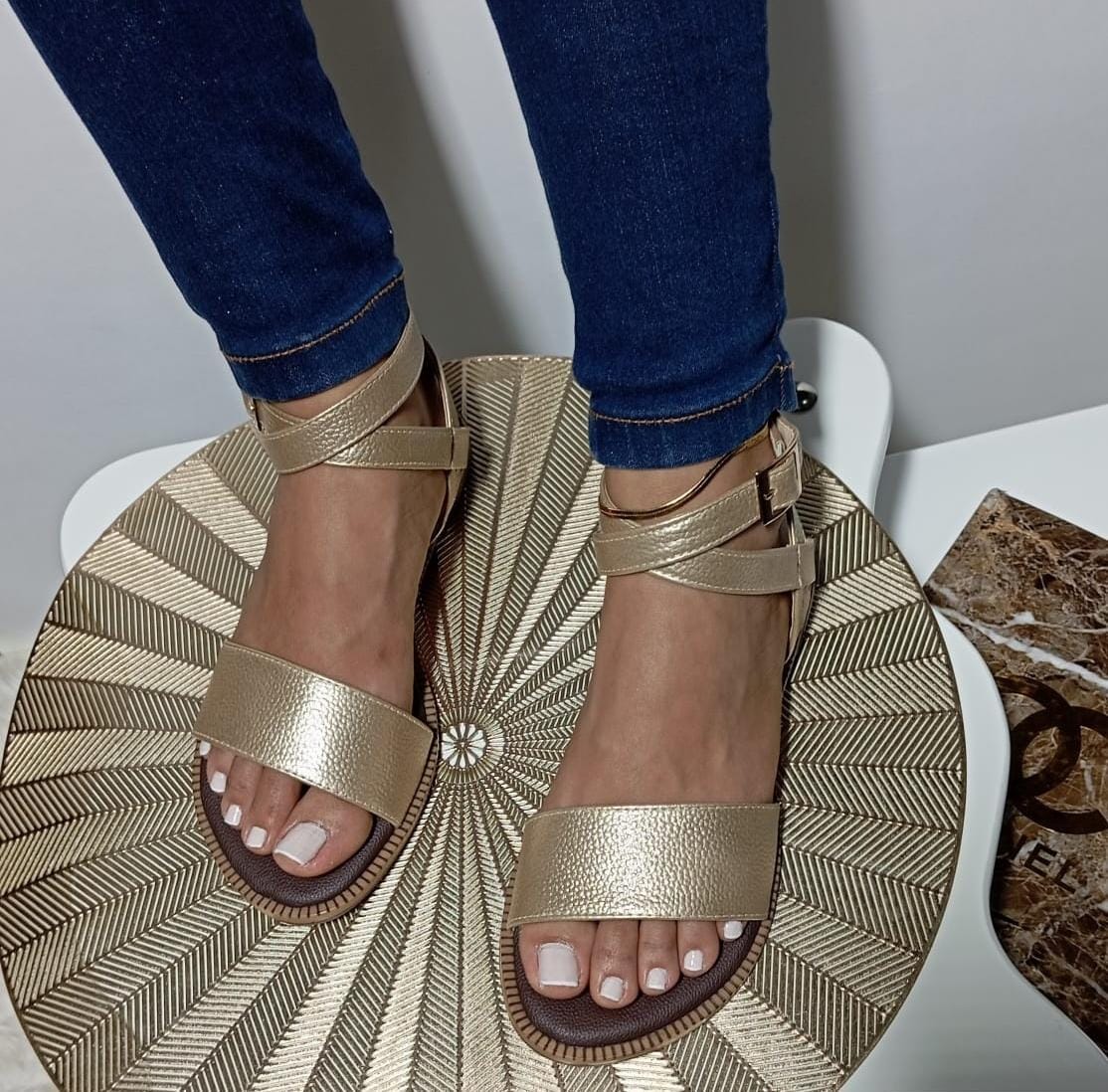 Sandalia plana imagen 2